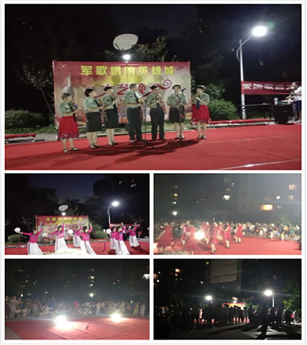 慶八一、軍歌嘹亮唱響英雄城